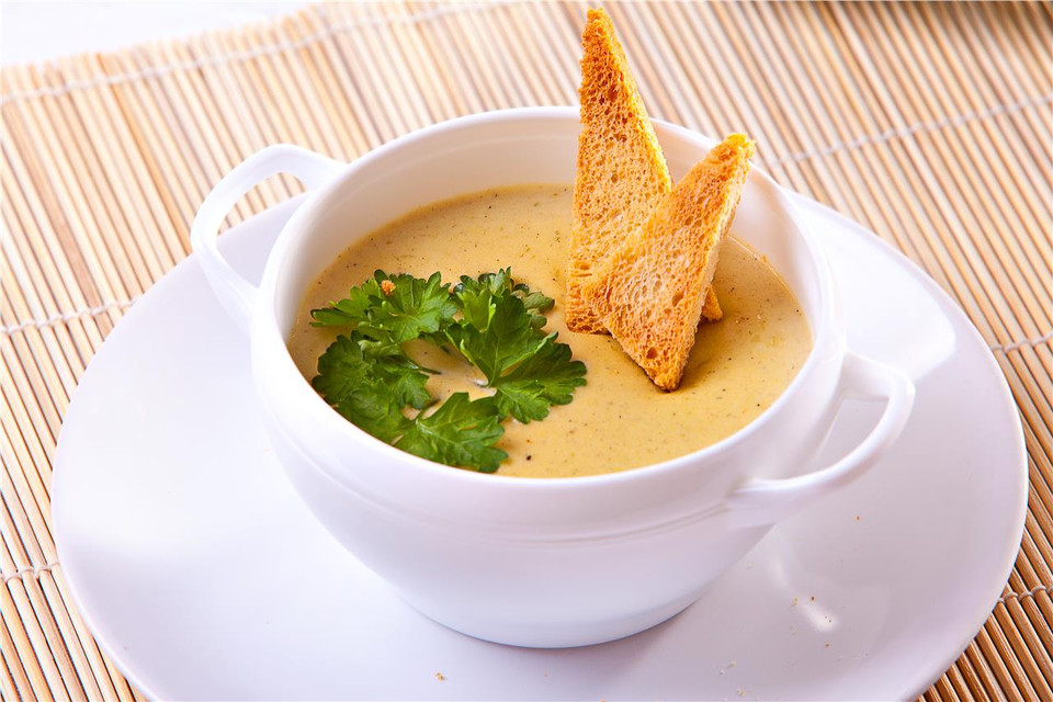 Сырный суп по-французски с курицей - пошаговый рецепт