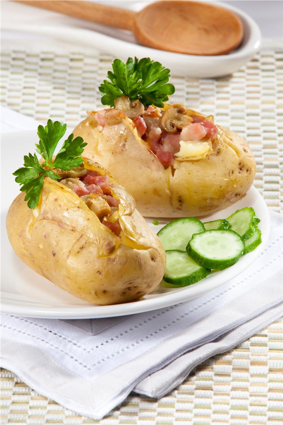 Фаршированный картофель или картофан