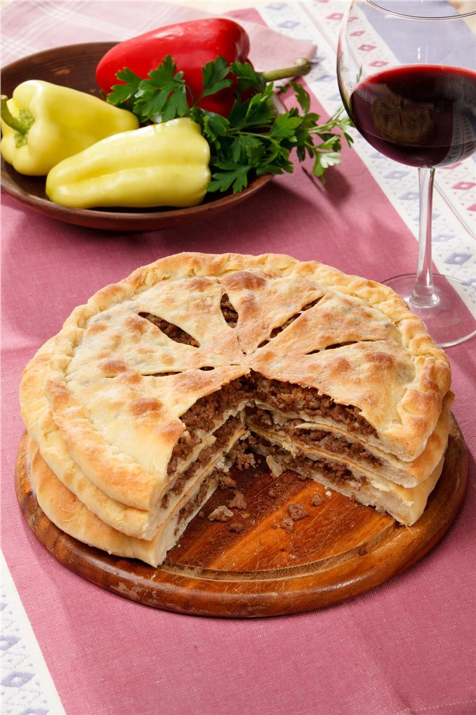 Осетинский пирог с мясом с фото