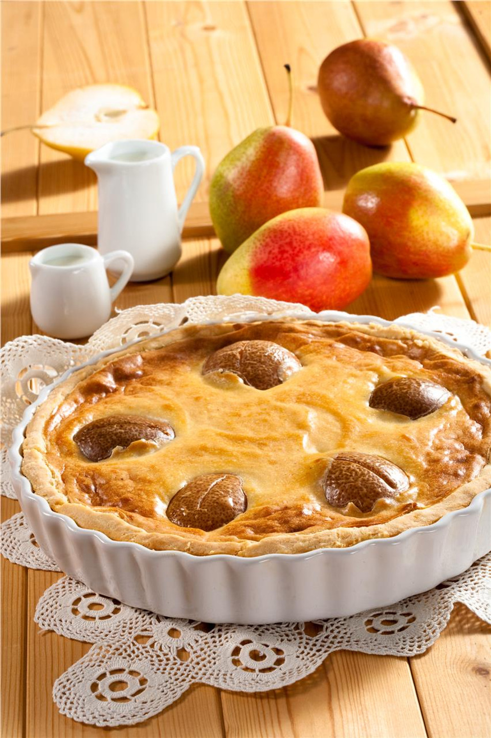 Яблочный пирог с творожной заливкой - пошаговый рецепт с фото на Готовим дома
