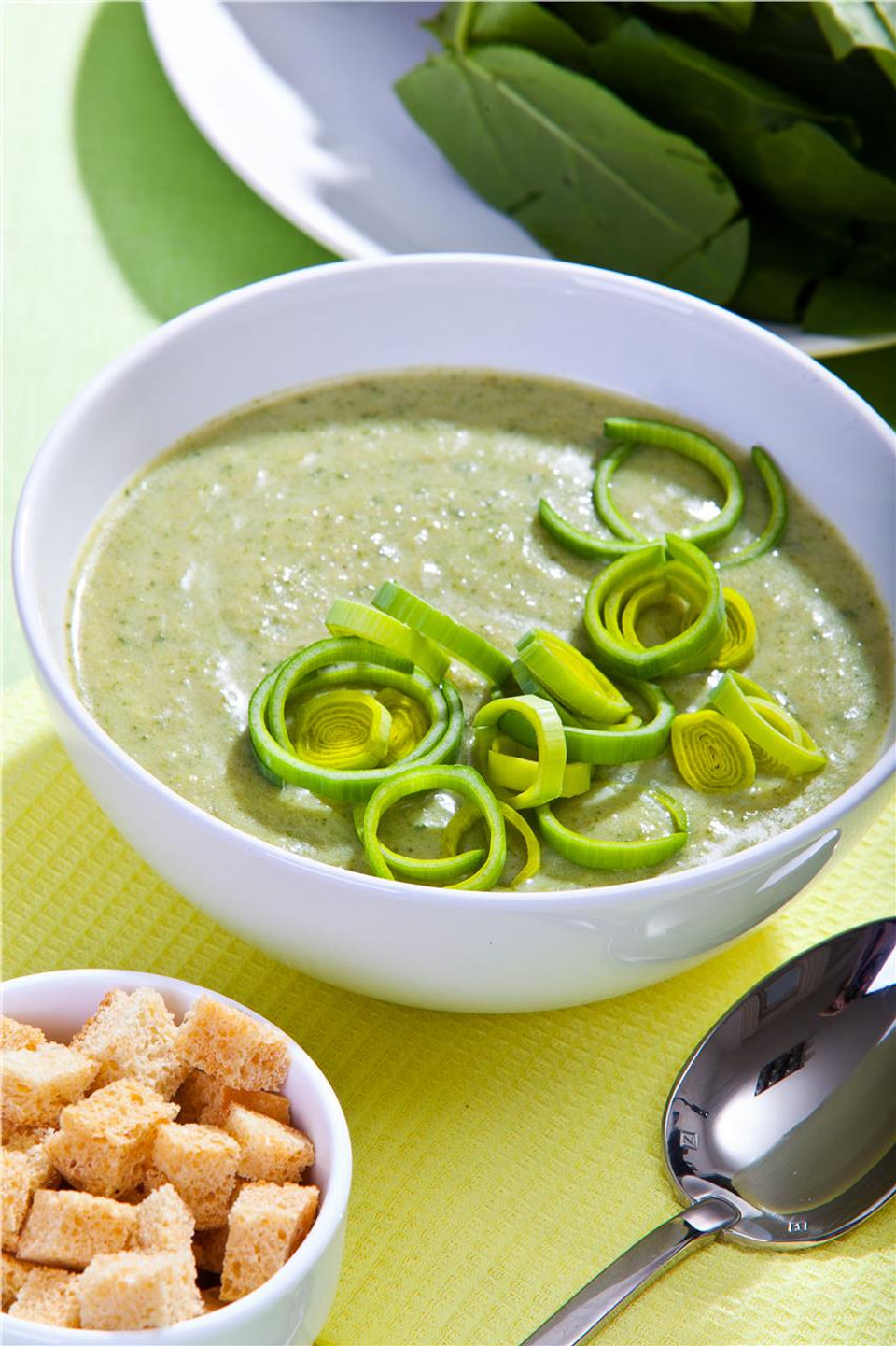 Зеленый крем-суп