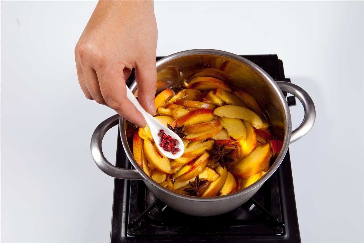 Персиковое варенье с перцем и анисом - фото шага 2