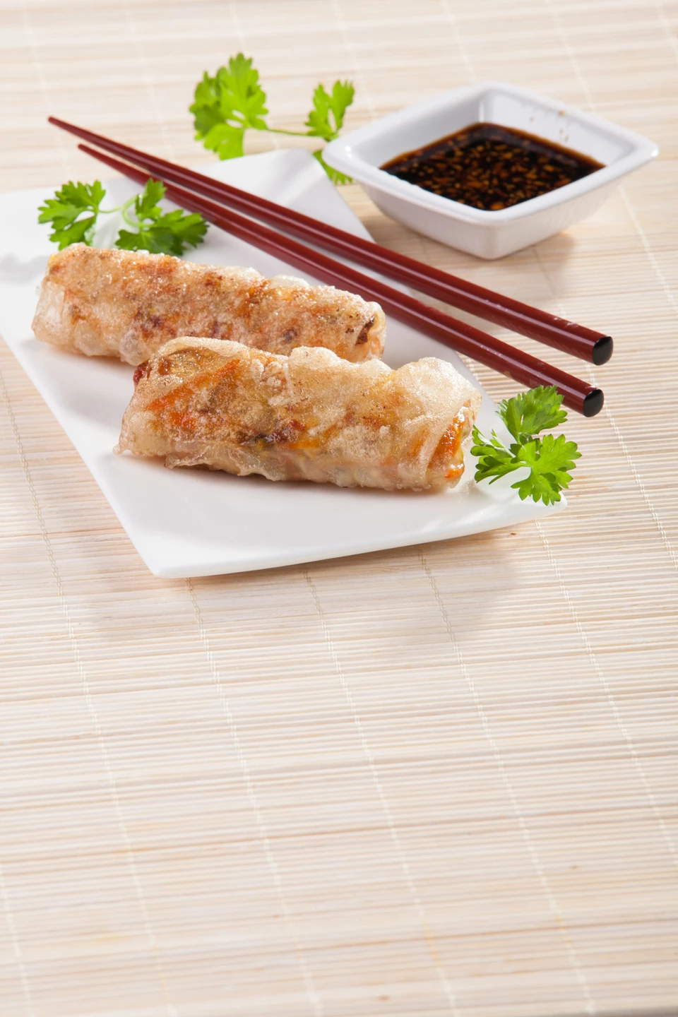 Роллы с курицей