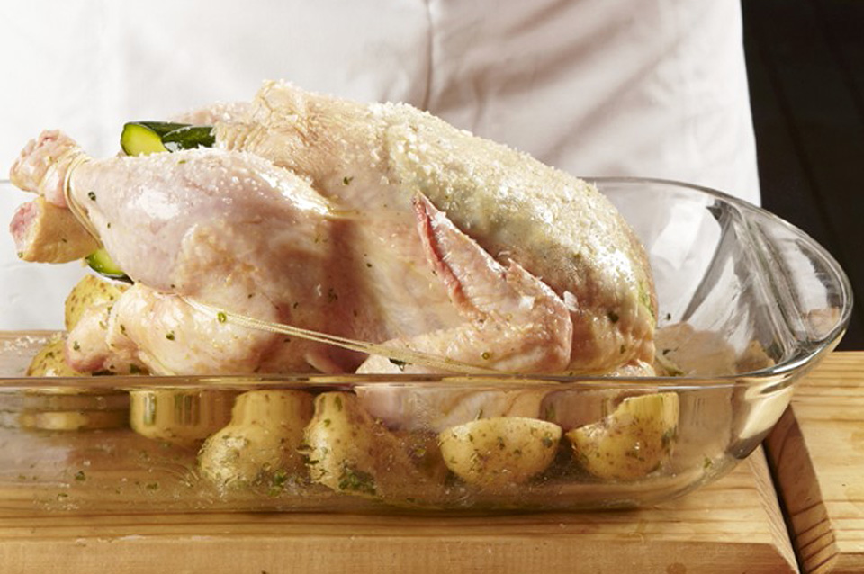 Курица с овощами и картофелем - фото шага 6