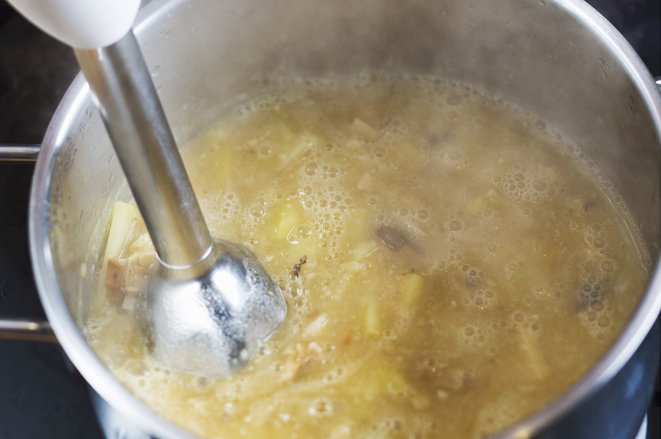 Грибной суп-пюре с картофелем - фото шага 7