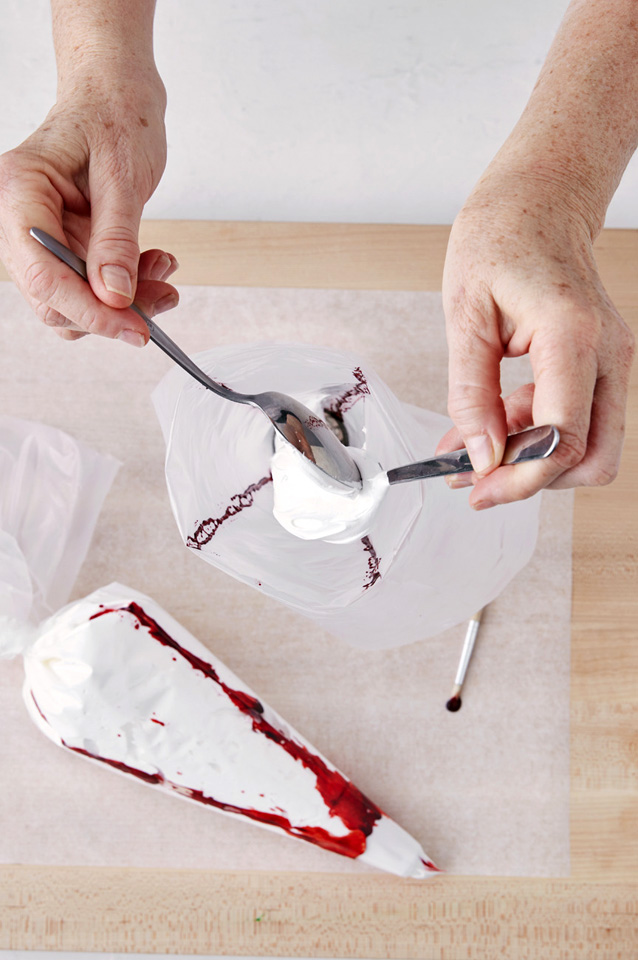 Торт-мороженое трехцветный - фото шага 6