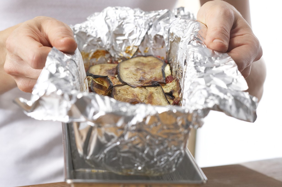 Пирог из баклажанов с картофелем - фото шага 9